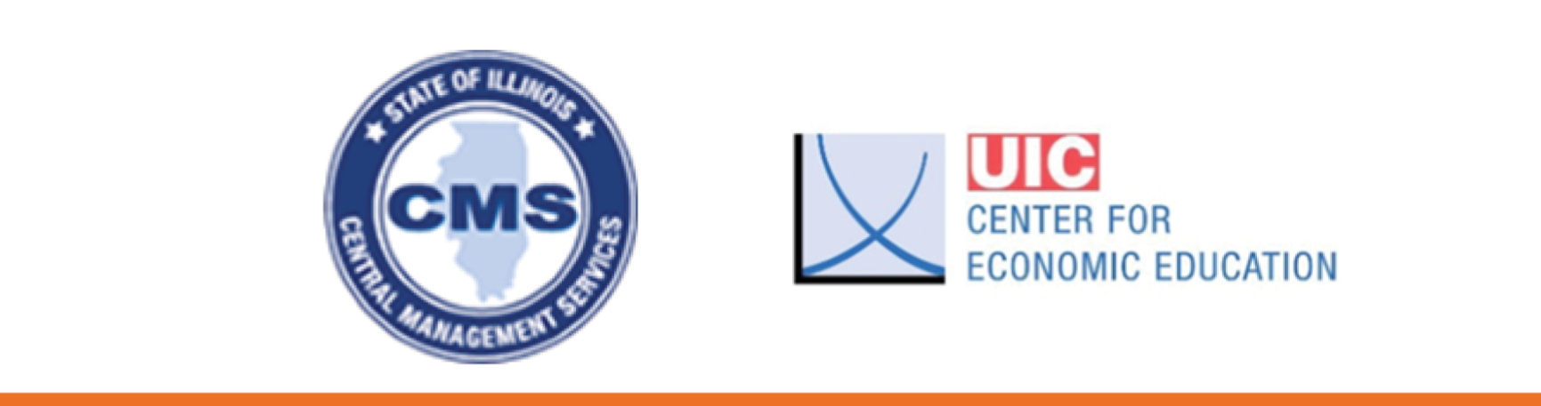 Partner Logos, CMS and UIC Center for Economic Education