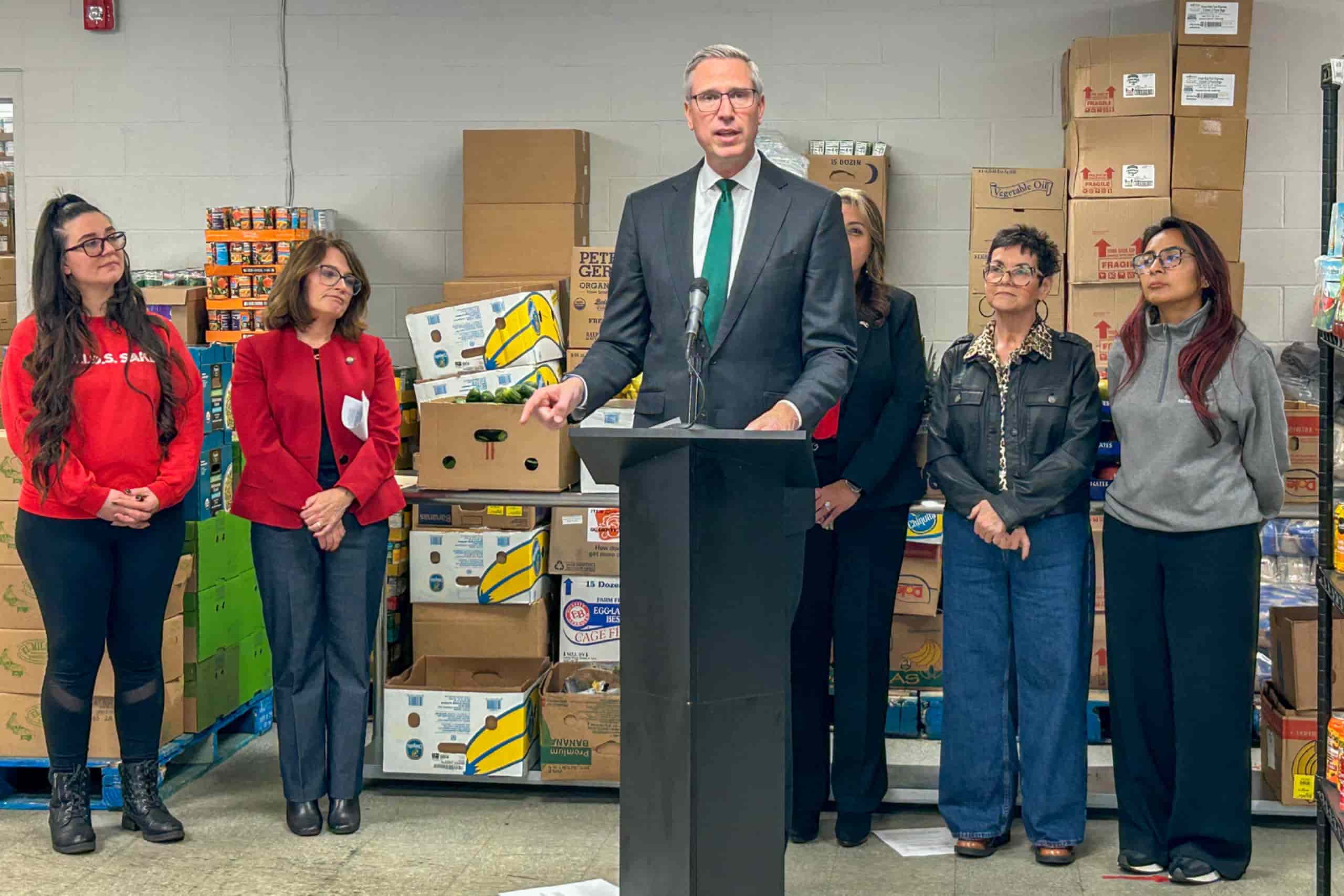 Treasurer Frerichs during his sophomore year of high school, getting ready for the homecoming dance
